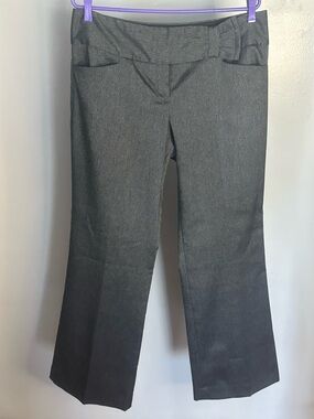 The Limited Women's Gray Shimmering Boot Cut Dress Pants